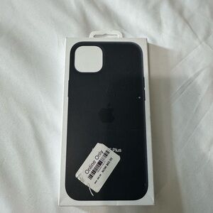 Apple 15 plus Black iPhone Case Minimalist Design